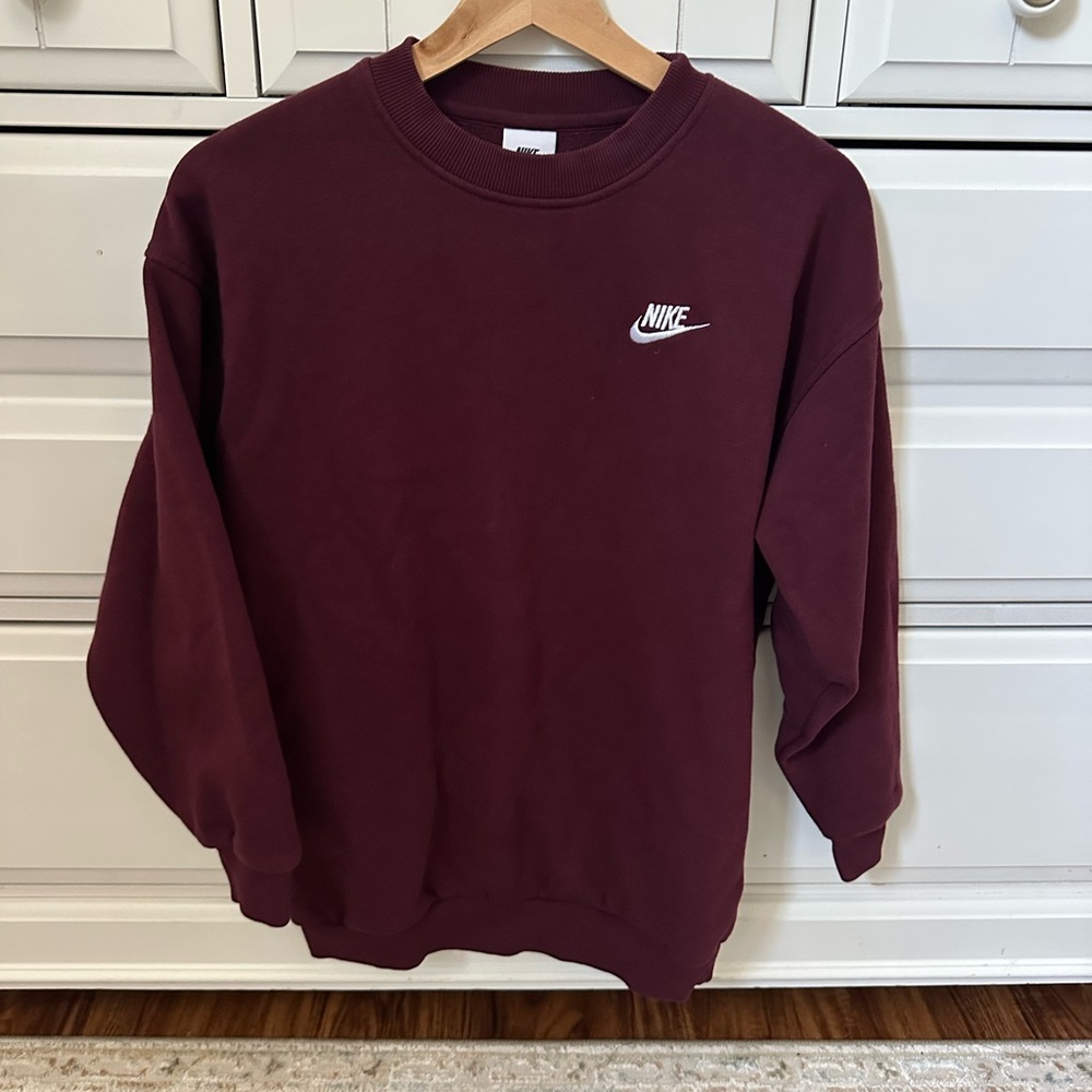 Nike Kids Burgundy Sweater